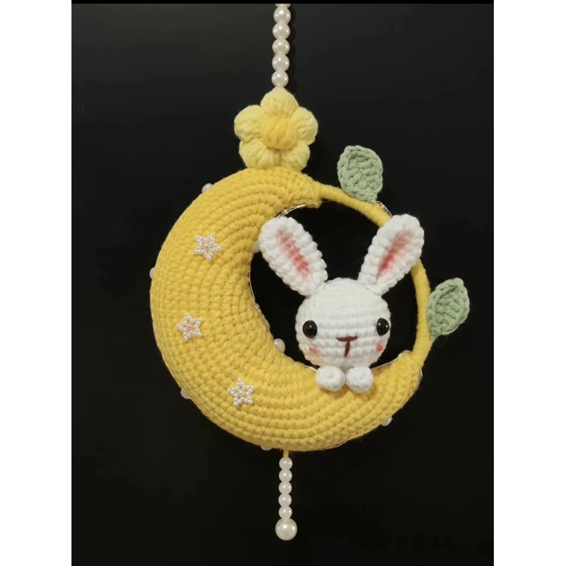 Lồng đèn và bánh trung thu bằng len handmade