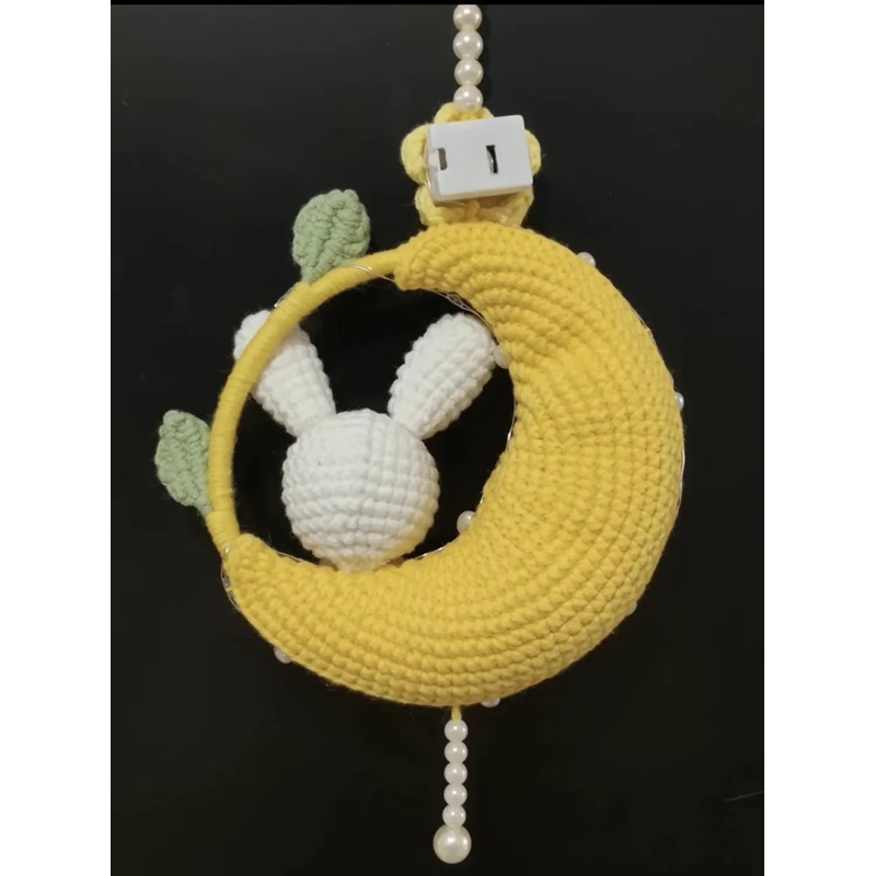 Lồng đèn và bánh trung thu bằng len handmade