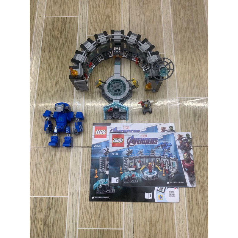 lego 76125 căn cứ chiến đấu của người sắt iron man hàng chính hãng