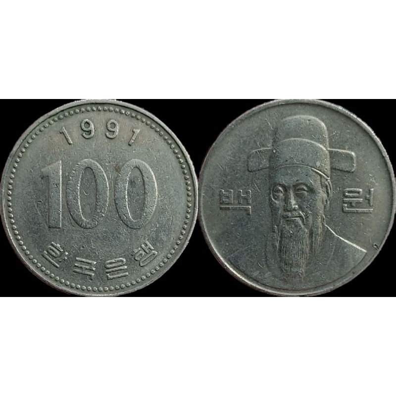 Đồng xu 100 Won Hàn Quốc (South Korea) 1983-Nay