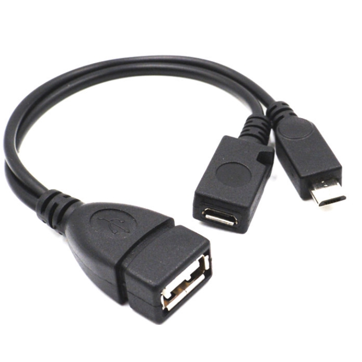 Cáp chia Micro USB Sang USB 2.0 OTG Cho Box Onn - Amazon Fire Tv - Điện Thoại