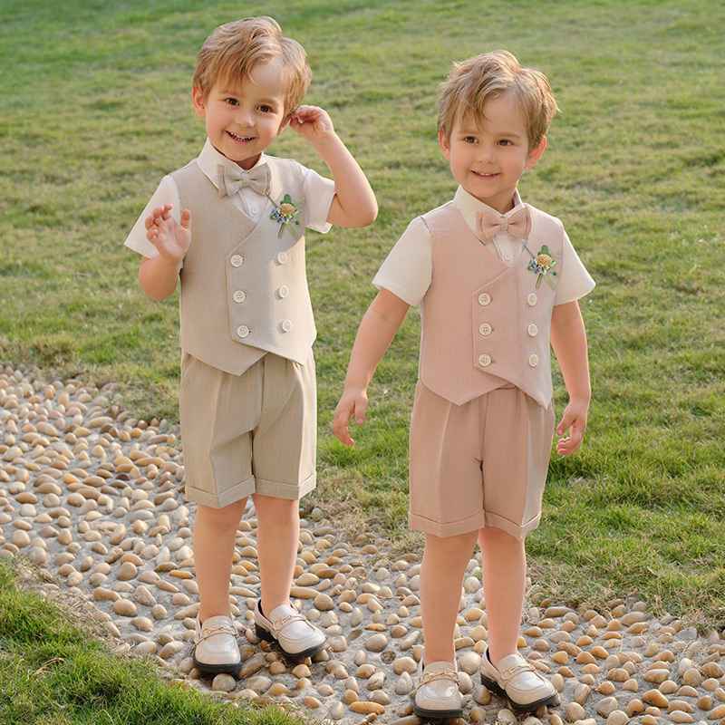 SET VEST CỘC MÀU SÁNG CHO BÉ