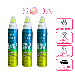 Keo xịt bóng tóc giữ nếp cứng vừa - Tigi Bed Head Masterpiece shine hairspray