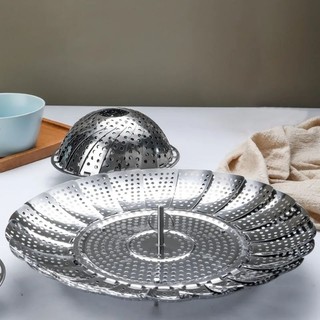 Vỉ Hấp Xửng Hấp Inox Xếp Gọn Đa Năng