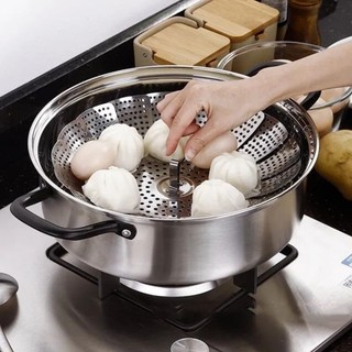 Vỉ Hấp Xửng Hấp Inox Xếp Gọn Đa Năng
