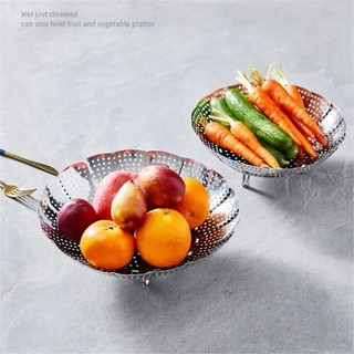 Vỉ Hấp Xửng Hấp Inox Xếp Gọn Đa Năng