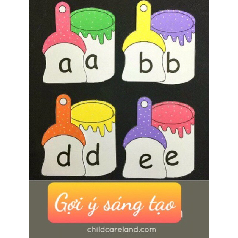 Tên góc theo yêu cầu-Bộ 29 chữ cái nỉ in Hoa ,in Thường -trang trí,mầm non.