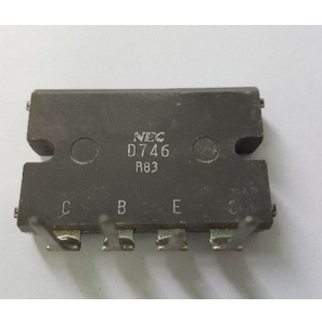 SL: 5 x 2SD746/A (D746) NEC/Japan transistor (sò, bóng than) công suất nguyên bản cho amplifier Pioneer SX-1980
