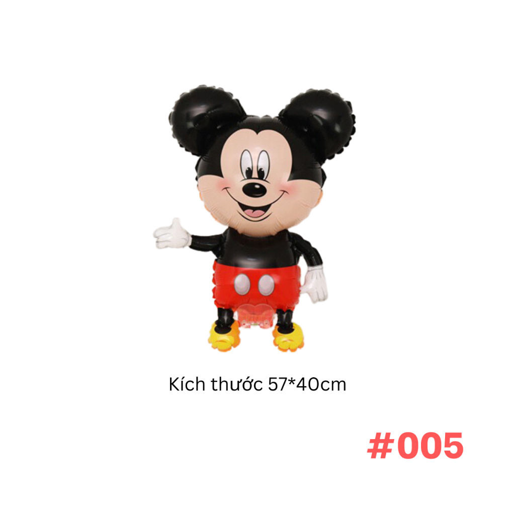 Bong bóng hình nhân vật hoạt hình dễ thương xinh xắn kích thước 40*60cm | RYO