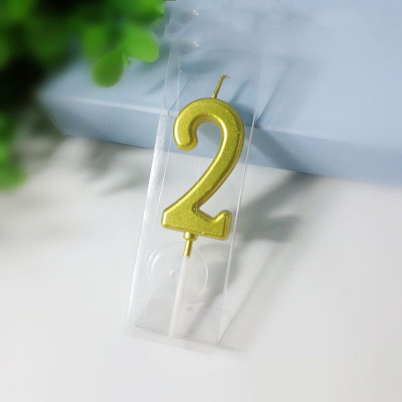 - Nến Số -Trang trí bánh sinh nhật bánh kem