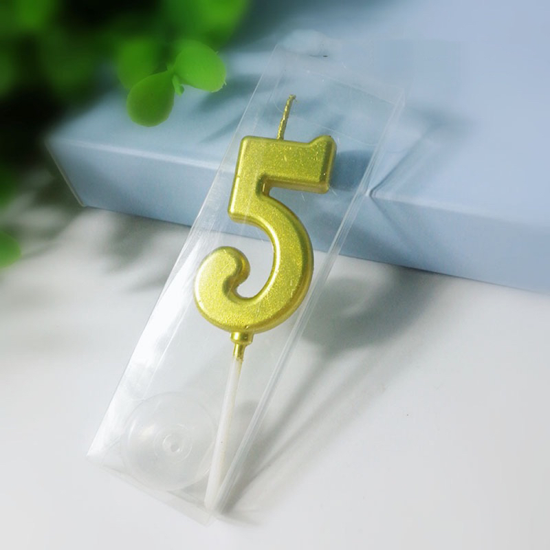 - Nến Số -Trang trí bánh sinh nhật bánh kem