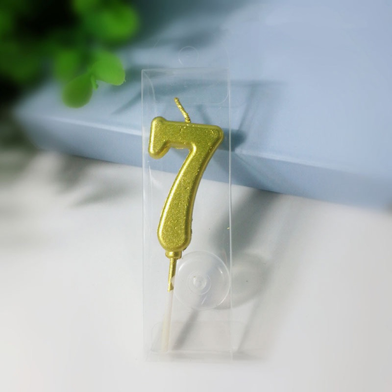 - Nến Số -Trang trí bánh sinh nhật bánh kem