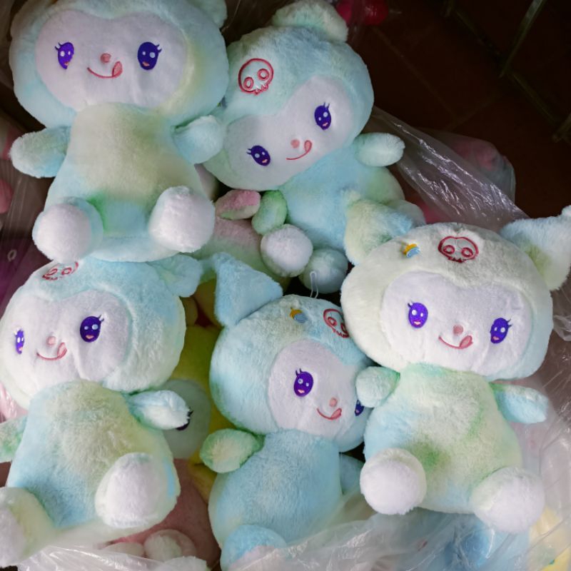 Gấu bông kurumi, màu loang 40cm