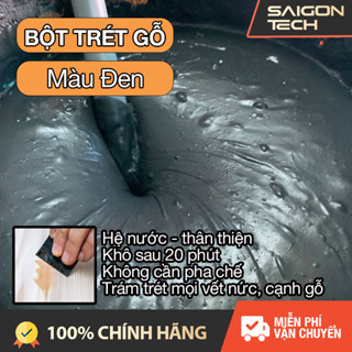 [HCM - Hỏa tốc] 0.5KG BỘT TRÉT GỖ - WOOD FILLER CHUYÊN DỤNG, TRÉT CÁC VẾT NỨT, LÀM NHẴN BỀ MẶT GỖ KHÔ NGAY SAU 15 PHÚT