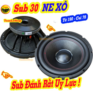 LOA SUB 3 TAC COIL 76  NECXO TỪ 190 - GIÁ 1 CHIẾC SUB 30