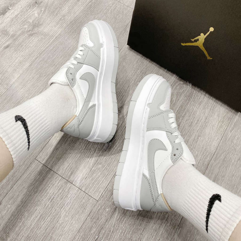 GIÀY THỂ THAO SNEAKER JD ELEVATA XÁM, JD XÁM MẪU MỚI ĐỘN ĐẾ NAM NỮ