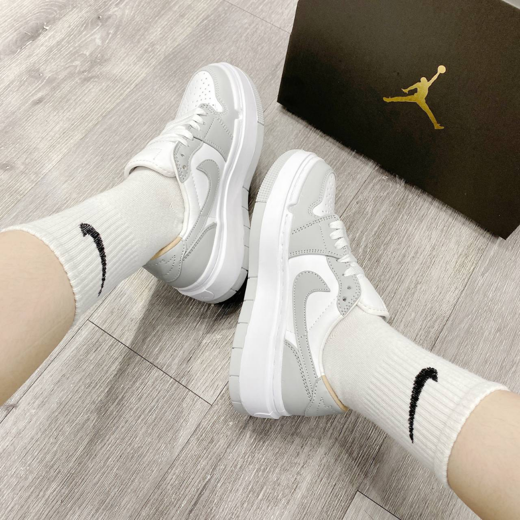 GIÀY THỂ THAO SNEAKER JD ELEVATA XÁM, JD XÁM MẪU MỚI ĐỘN ĐẾ NAM NỮ