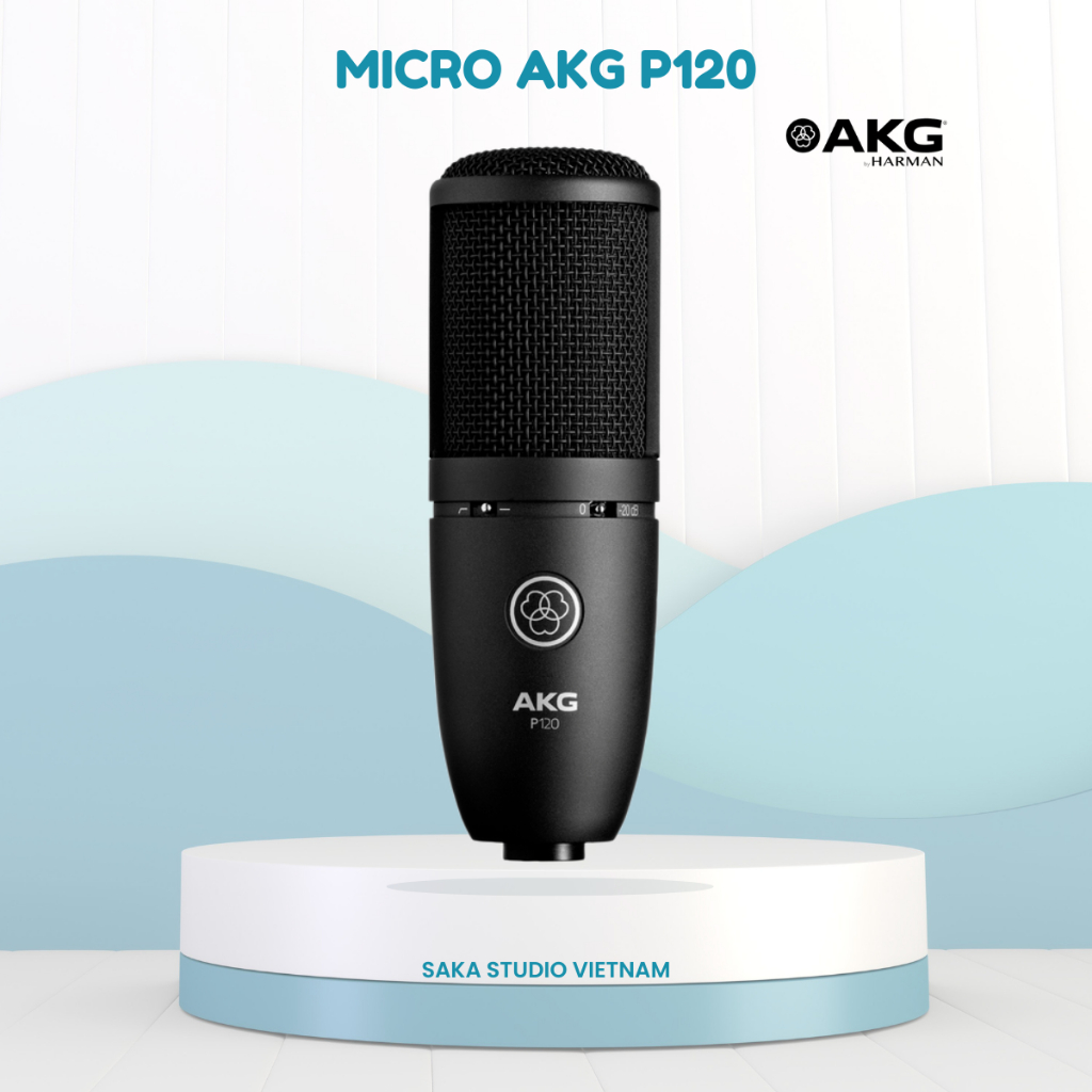 Micro thu âm livestream AKG P120 - Thương hiệu nước Áo