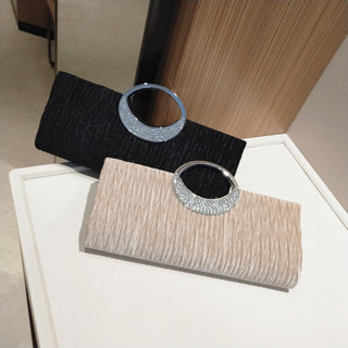 Ví túi cầm tay dạ hội kết hợp áo dài dự tiệc dài có quai xách và dây đeo VDT38