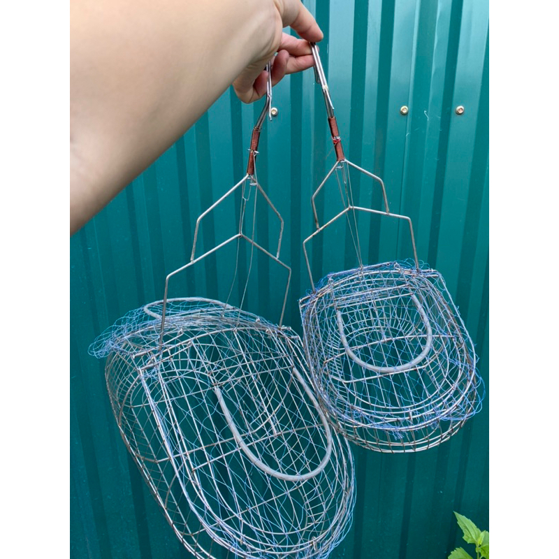 Lụp bẫy inox 2 cửa dành cho chim chào mào, chích choè cao cấp Mã số 02