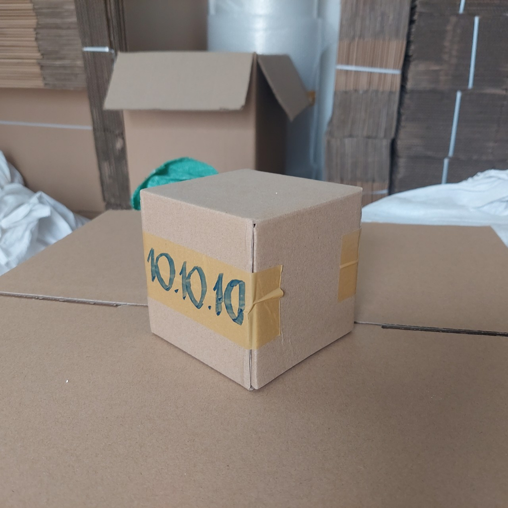 Hộp 10x10x10 . Hộp Carton Đóng Gói Hàng Hóa tại Cần Thơ - COMBO 10 HỘP