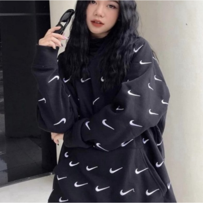 Áo Hoodie Nike Swoosh Chất Nỉ Dày - Hàng Chuẩn Đẹp. Fom Dáng Unisex Đủ Size Chính Hãng