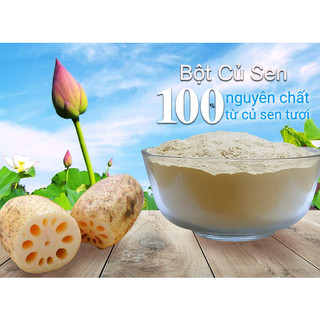 Tinh Bột củ sen nguyên chất 100% - giảm cân - đẹp da - tốt sức khoẻ - giảm ho cảm lạnh