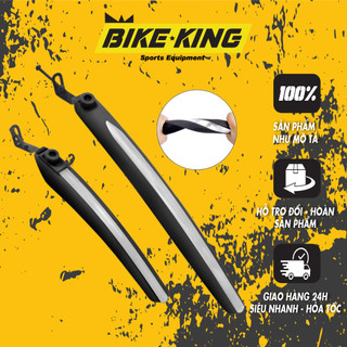 Bộ Dè Chắn Bùn Xe Đạp 700C Có Sọc Phản Quang: Bảo Vệ Hoàn Hảo và Phong Cách Đi Đạp Xe Thể Thao, Touring và City DC-10