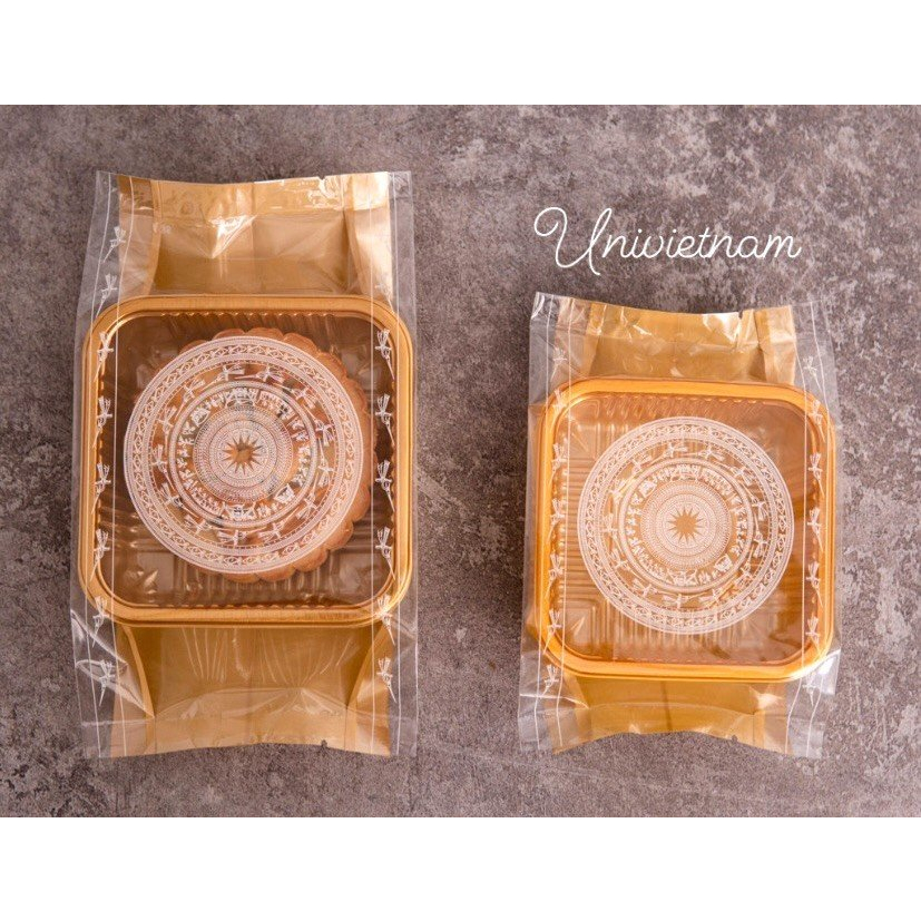 TÚI ĐỰNG BÁNH TRUNG THU loại ÉP NHIỆT 150g -> 250g