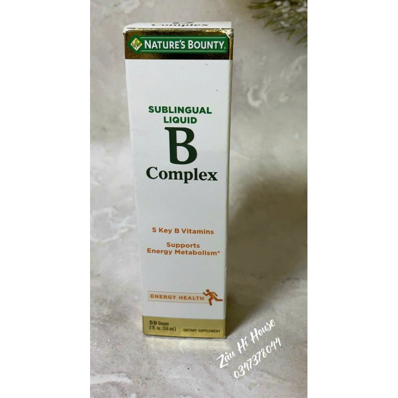 Nature’s Bounty Vitamin B Complex