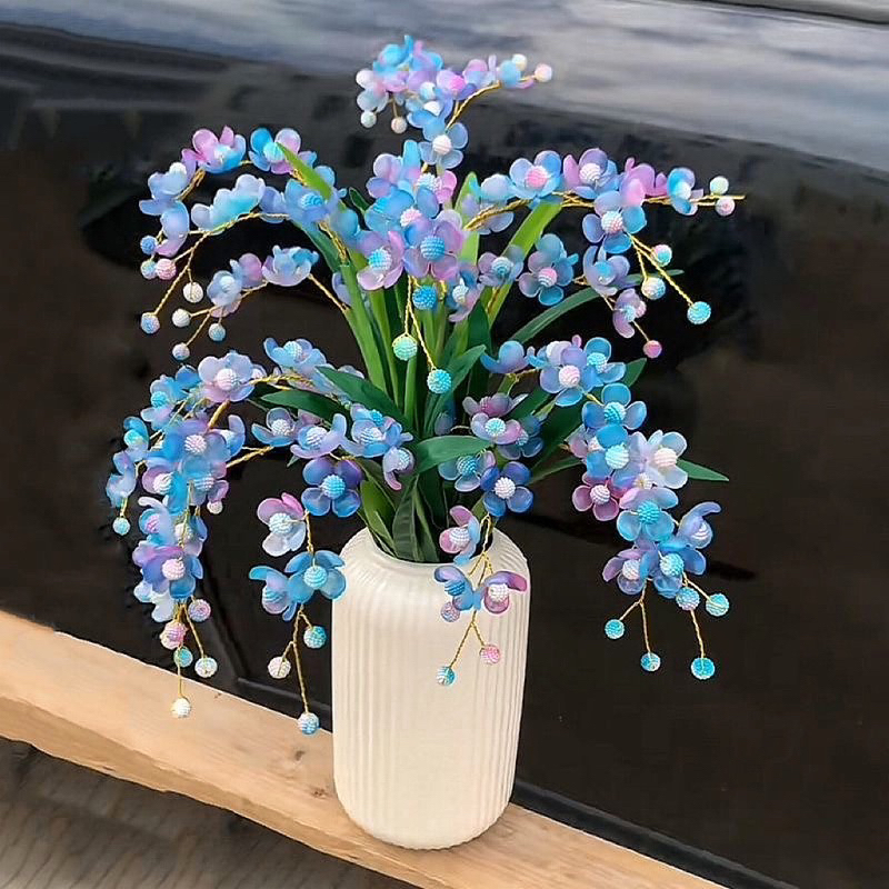 Cánh hoa 4 cánh chuyển sắc mới 16mm27mm làm hoa trang trí, phụ kiện handmade DIY