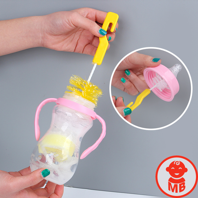 Cọ bình sữa 2 chi tiết cho bé