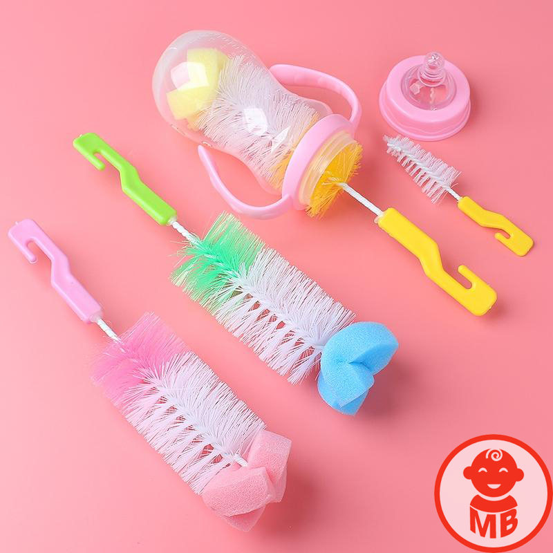 Cọ bình sữa 2 chi tiết cho bé