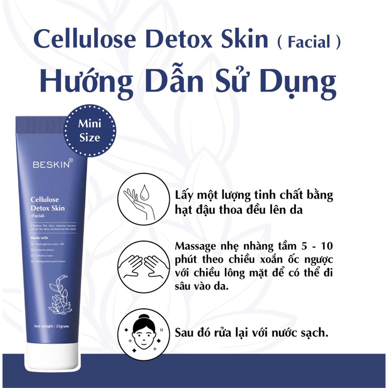 DETOX FACE BESKIN 25G,55G
