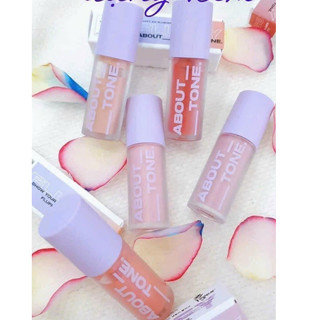Phấn má about tone fluffy air blusher dạng kem siêu xinh