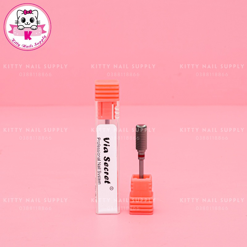 Đầu mài móng, Đầu mài tròn titan 3in1 chuyên dụng cho dân làm móng - Kitty Nail Supply