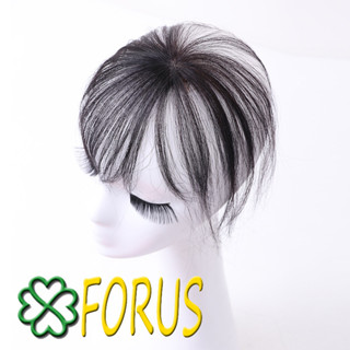 Mái 3D tóc thật 😍FREESHIP😍 tóc mái thưa 3D, mái tóc 3D giả da đầu, tóc giả nữ Sỉ 100k