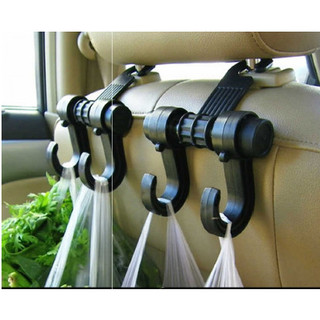 Móc treo đồ xe ô tô sau ghế - móc treo đa năng tiện dụng