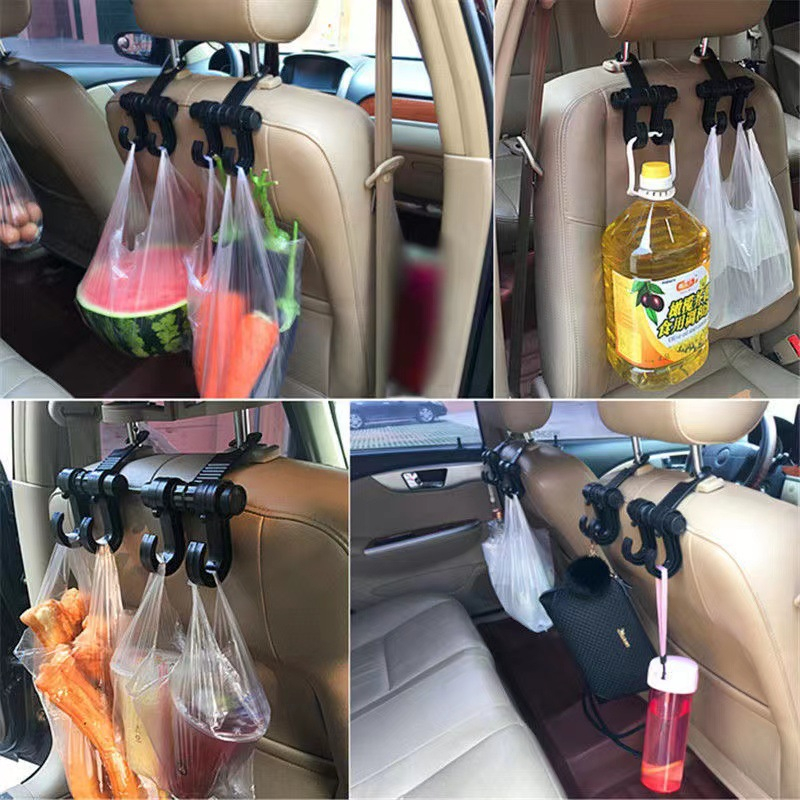 MÓC TREO ĐỒ XE Ô TÔ SAU GHẾ - MÓC TREO ĐA NĂNG TIỆN DỤNG