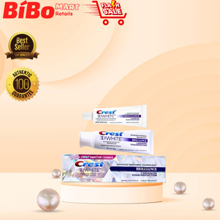 Kem đánh răng Crest 3D White Brilliance trắng răng