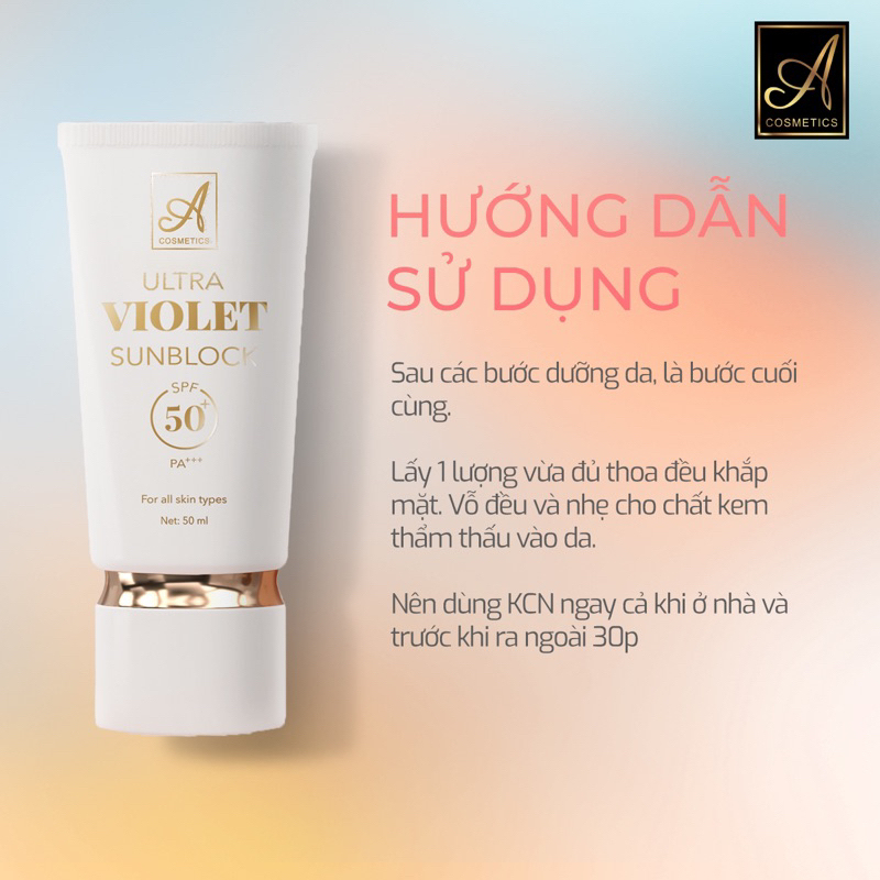 Kem Chống Nắng Violet Chính Hãng Phương Anh