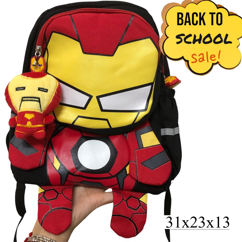 BA LÔ SIÊU NHÂN IRONMAN MẪU GIÁO