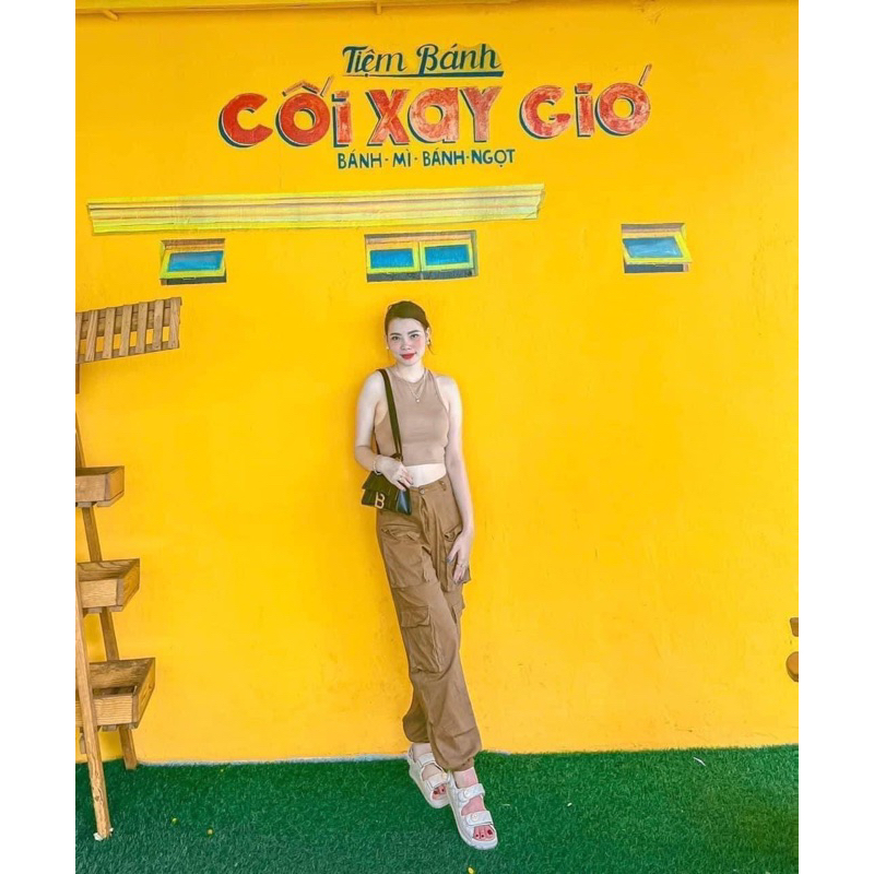 Sandal thể thao nữ quai dán ngang hàng super cao cấp