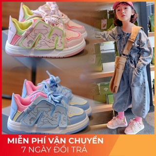 Giày thể thao chữ M HOT 2025 mã YY5502 Quảng Châu cao cấp cho bé trai bé gái từ 3 tuổi đến 15 tuổi