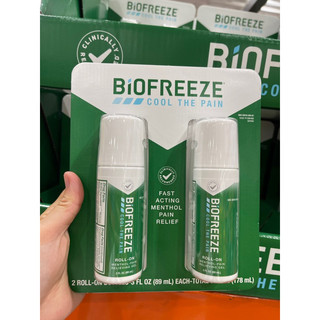 Dầu lạnh xoa bóp giảm đau nhức Biofreeze Cool The Pain 89mlx2 chai