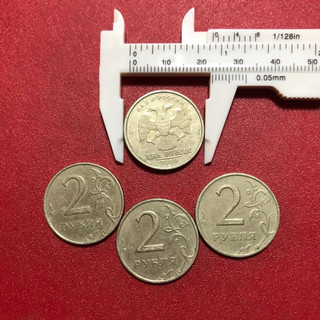 Đồng xu sưu tập. Nga 2 rubles