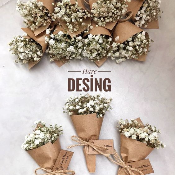 CÀNH HOA gypsophila làm handmade, chụp ảnh sáng tạo. BÓ HOA BABY decor bàn, tủ sang trọng