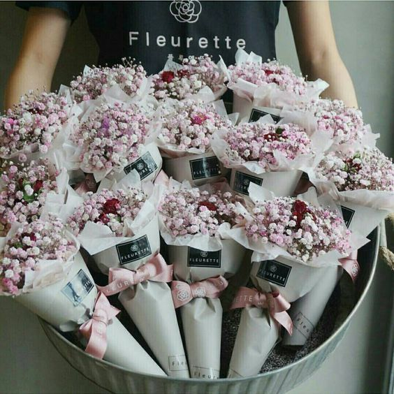 CÀNH HOA gypsophila làm handmade, chụp ảnh sáng tạo. BÓ HOA BABY decor bàn, tủ sang trọng