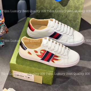 Giày thể thao snesker ace gucci đốm lửa