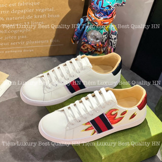 Giày Thể Thao Snesker ACE Gucci Đốm Lửa